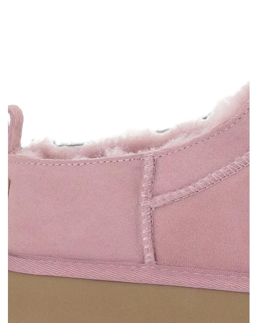 Botas Classic Micro Ugg de color Pink