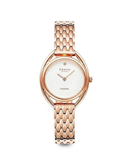 Obaku Metallic Juvel 29Mm Watch