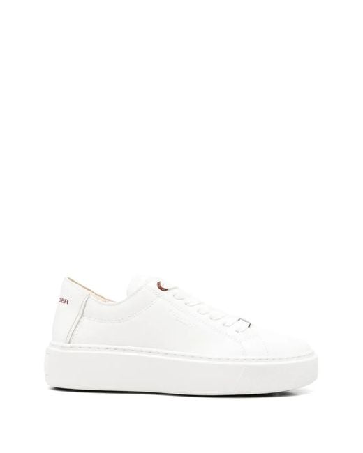 Alexander Smith White Baskets London En Cuir