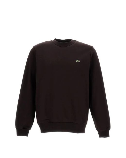 Jersey Con Logo Lacoste de hombre de color Black