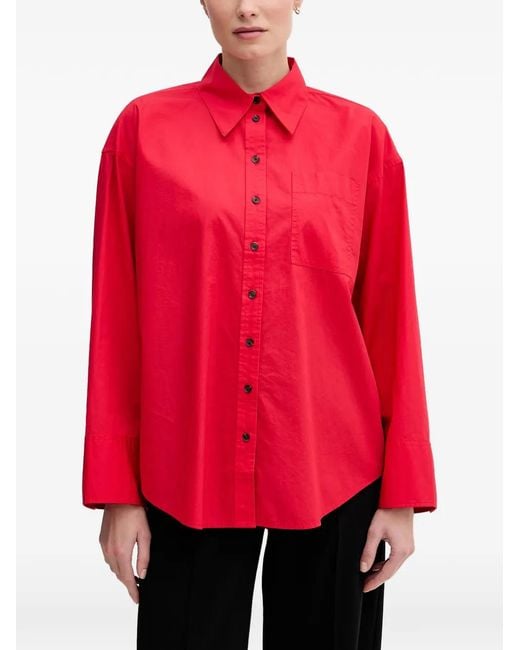 Barbour Red Angela Shirt
