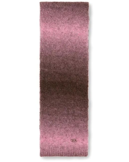DIESEL Purple K-Pellino Scarf