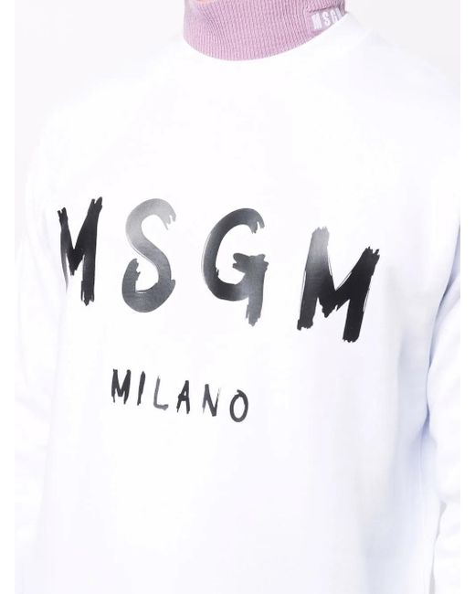 MSGM Sweaters White for men
