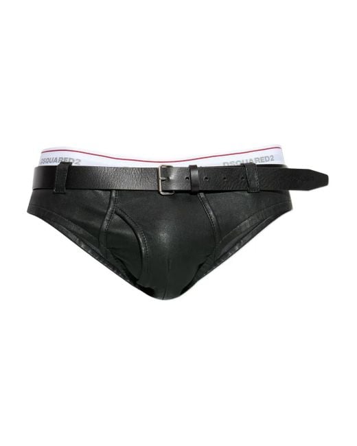 Bragas Cruise de x Magliano DSquared² de hombre de color Black