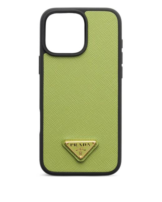 Prada Iphone 16 Pro Max ケース Green