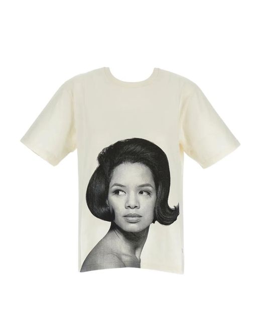 Wales Bonner White X Theaster Gates Printed T-Shirt