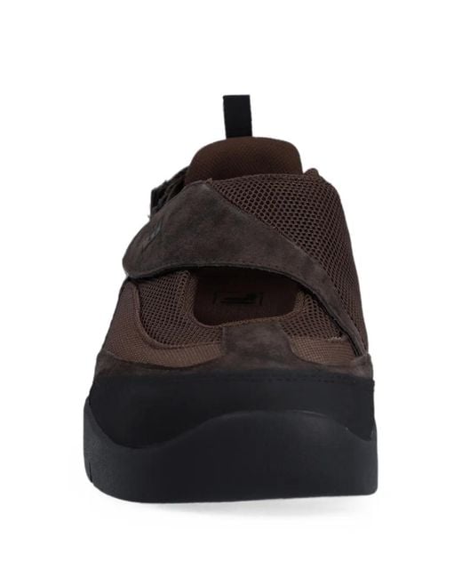 Fila Black Melvis Touch-Strap Low-Top Sneakers