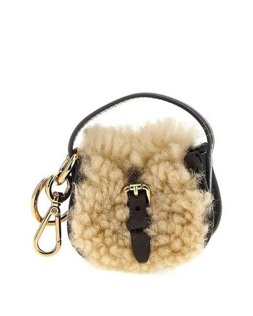 Etro Metallic Pony Keyring