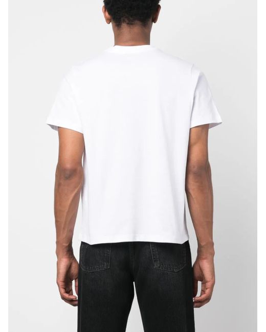 Coperni White Logo Cotton T-Shirt