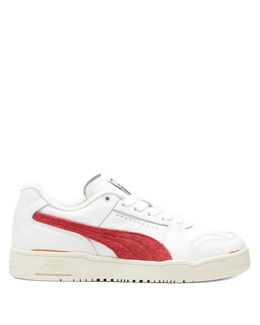 PUMA White Slipstream Neverworn Iii /Club/Warm" Sneakers for men