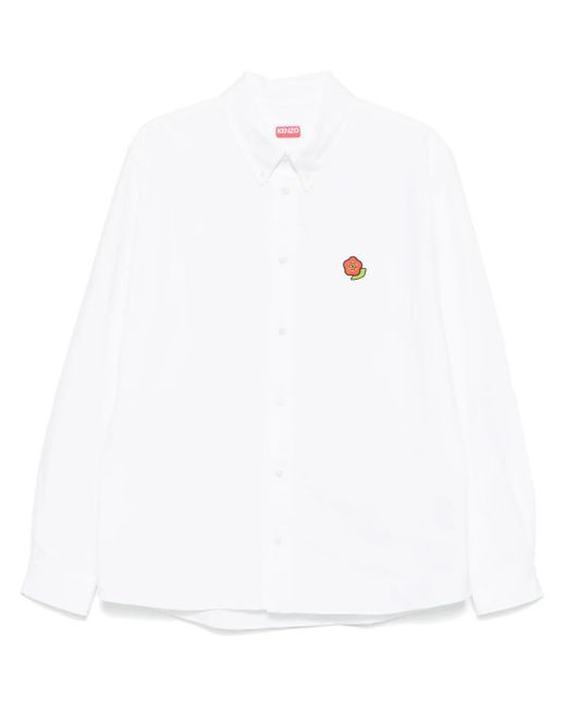 メンズ KENZO Boke Flower シャツ White