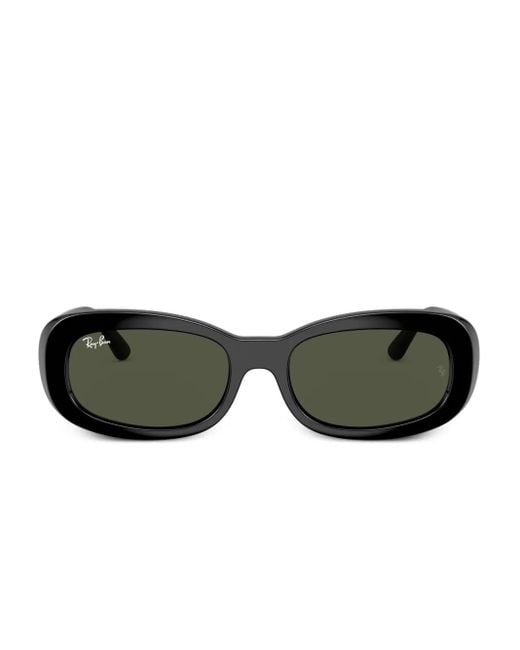 Ray-Ban オーバルフレーム サングラス Green