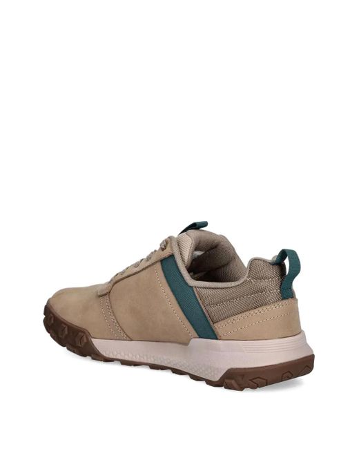 Caterpillar Brown Panelled Trainers for men