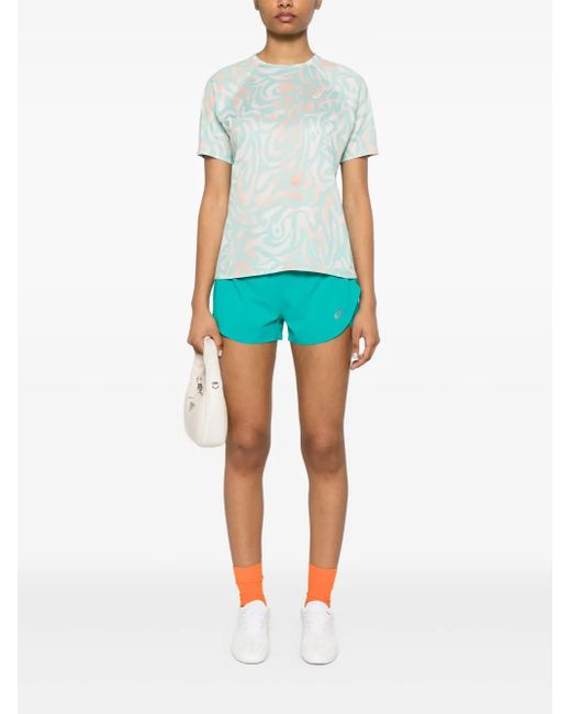Asics Blue Road Lite T-Shirt