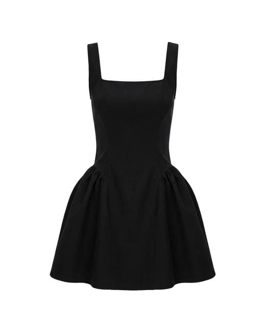 Hamza Black Alice Mini Dress