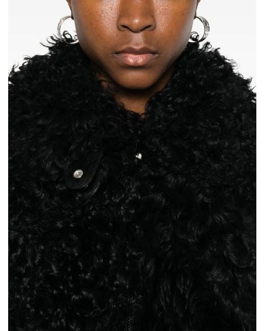 Golden Goose Deluxe Brand Black Leather Jacket