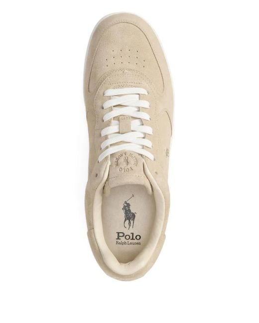 Polo Ralph Lauren Multicolor Suede Low-Top Lace-Up Sneakers for men