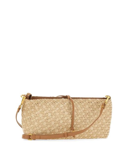 Gianni Chiarini Natural Mercy Woven Shoulder Bag