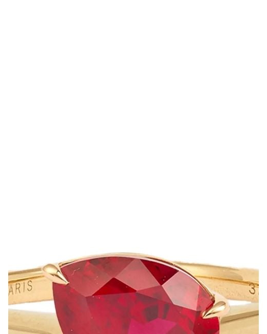PERSÉE Pink 9Ct Iris Ruby Ring