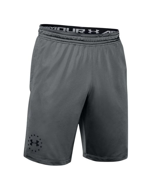 Under Armour Gray Freedom Mk1 Shorts for men