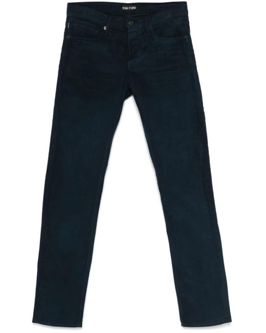 メンズ Tom Ford コーデュロイ パンツ Blue
