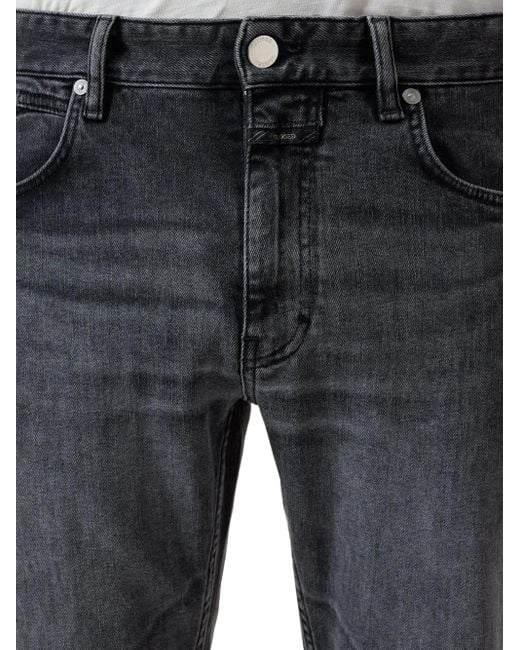 Jeans Cooper True Con Effetto Schiarito di Closed in Gray da Uomo