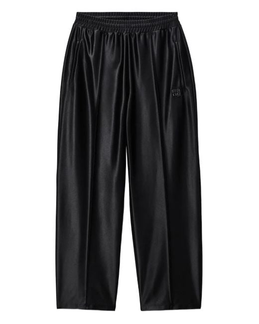 Alexander Wang サテン トラックパンツ Black