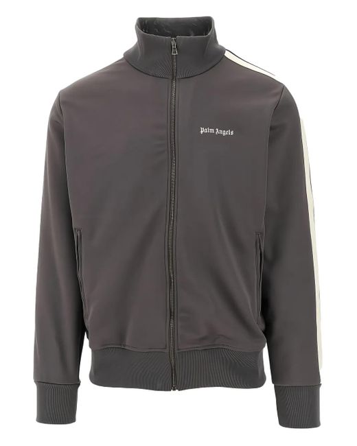 Palm Angels Langärmelige Jacke Mit Streifen in Gray für Herren