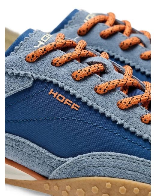 HOFF Blue Bridge Mkii Panelled Suede-Trim Sneakers