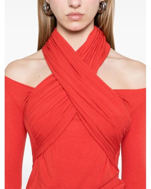 MANURI Red Rita Blouse