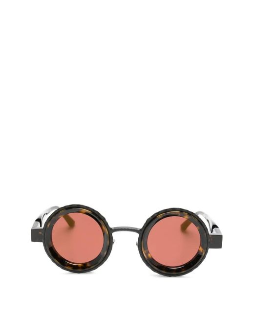 Kuboraum Pink Z3 Round-Frame Sunglasses
