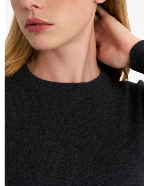 Pringle of Scotland Blue Crew-Neck Cashmere Sweater