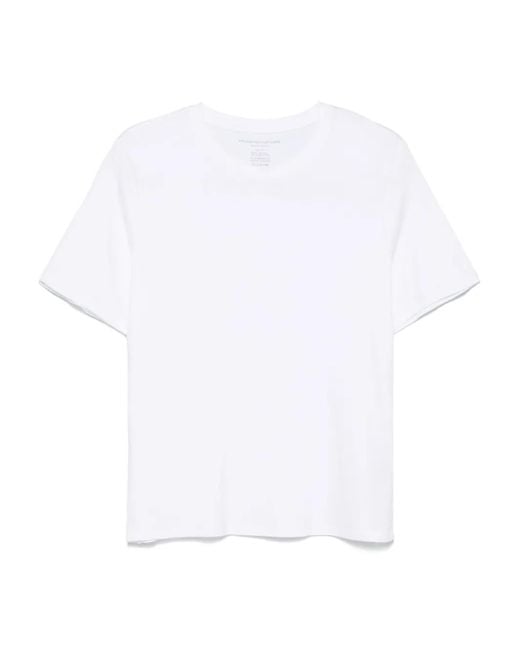 T-Shirt di Majestic Filatures in White