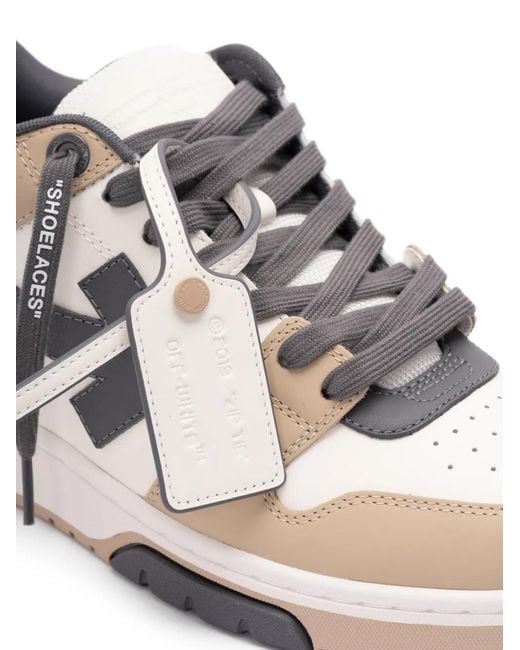 Off-White c/o Virgil Abloh White Off 'Out Of Office Calf Leather' Sneakers for men