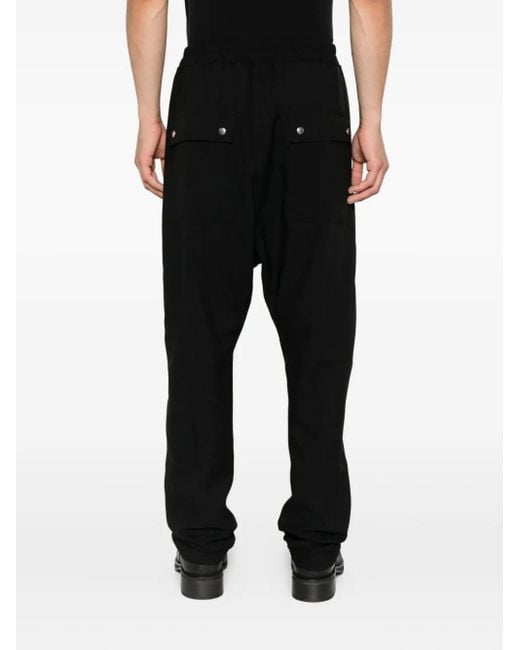 Rick Owens BELA Hose mit Kordelzug in Black für Herren