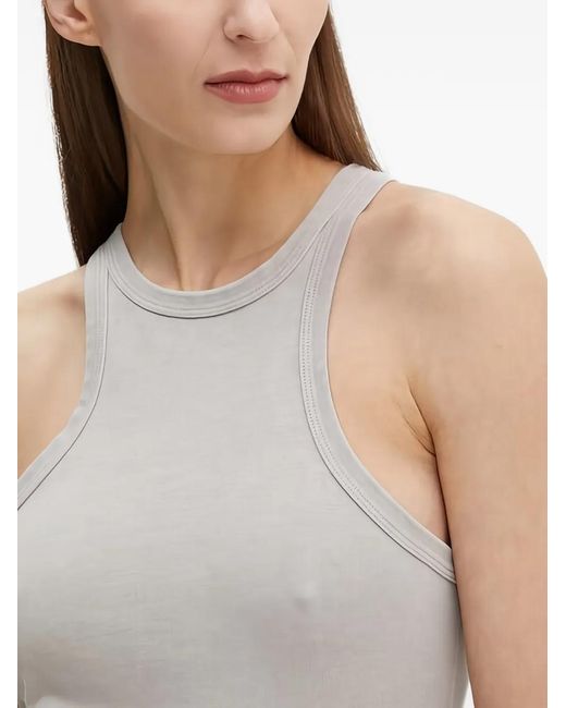 Samsøe & Samsøe Gray Crew-Neck Tank Top