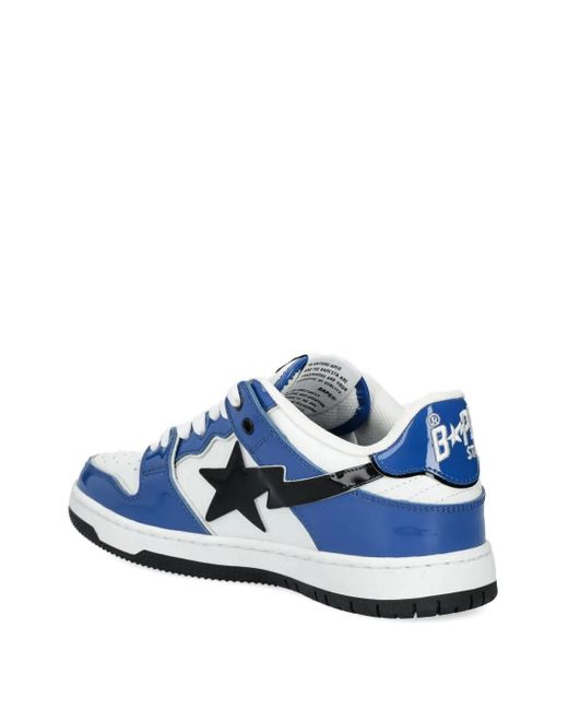 A Bathing Ape Blue Sk8 Sta #2 Sneakers for men