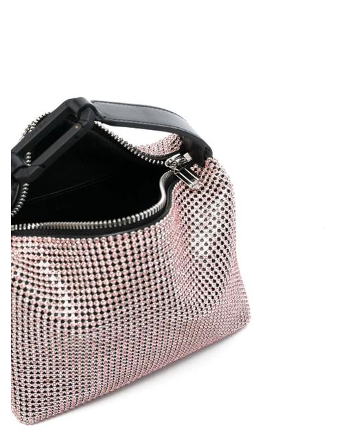 Eera Purple Moonbag Crystal Tote Bag