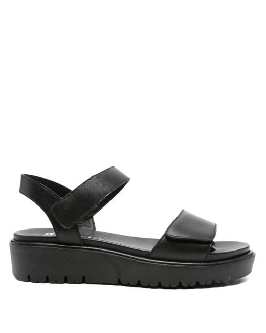 Sandalias con plataforma de 45 mm Ara de color Black