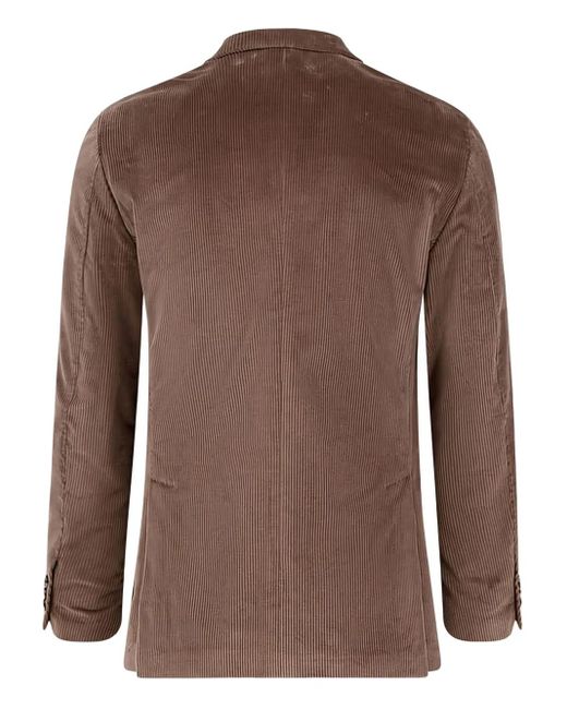 Lardini Brown Corduroy Blazer for men