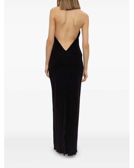 Cult Gaia Black Soren Gown Dress