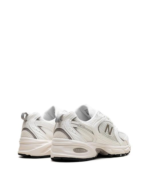 New Balance White 530 "Arid Stone" Sneakers