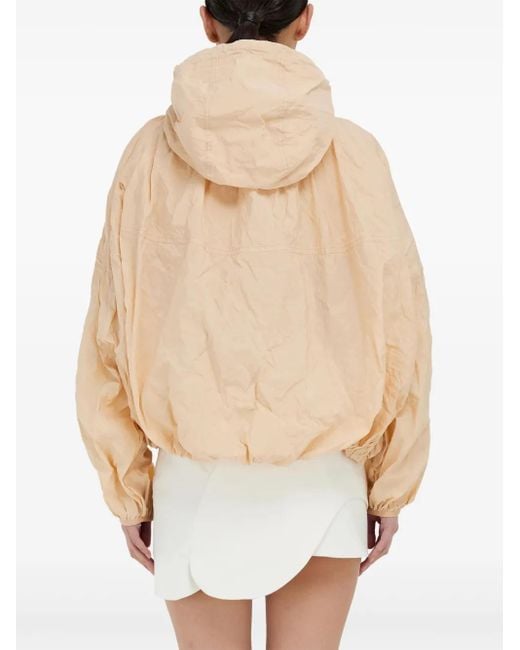 Ferragamo Natural Cottoon Bomber Jacket