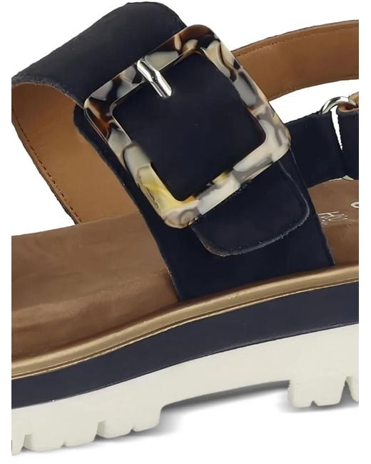Ara Blue Malaga Sandals
