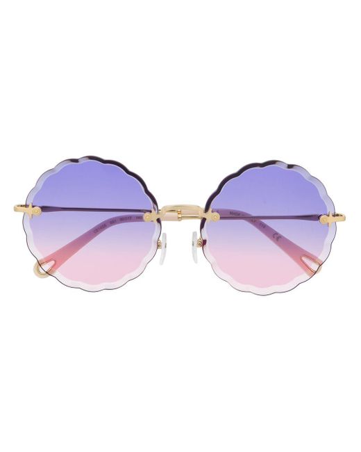 Chloé Purple Rosie Sunglasses