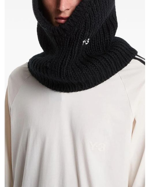 Y-3 White Oversized Gradient Stripes Long-Sleeve T-Shirt