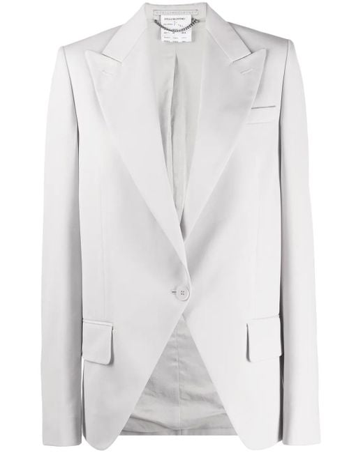 Blazer Monopetto di Stella McCartney in White