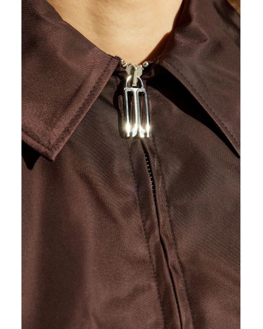Victoria Beckham Brown Short Jacket