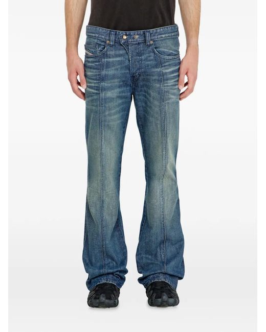 DIESEL Blue Bootcut Jeans Regular Waist 1998 D-Buck for men