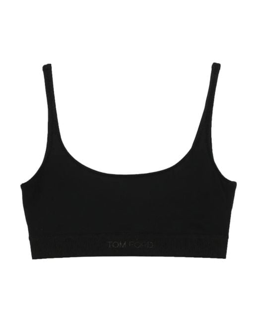 Tom Ford Black Modal "Signature" Bralette